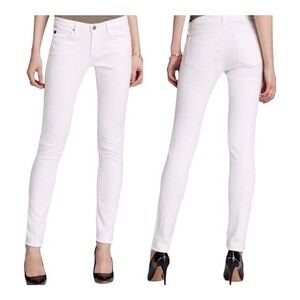 Ag Adriano Goldschmied‎ Womens Jeans Cigarette Stilt Low Rise Waist 29